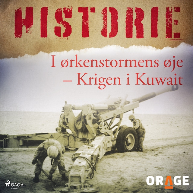 Bogomslag for I ørkenstormens øje (Krigen i Kuwait)