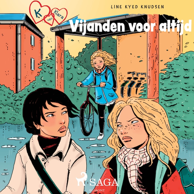 Book cover for K van Klara 18 - Vijanden voor altijd