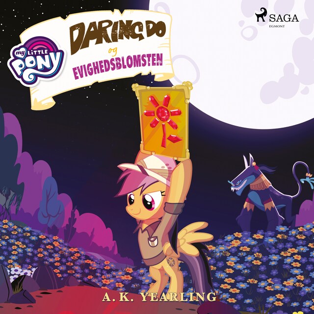 Bogomslag for My Little Pony - Daring Do og Evighedsblomsten