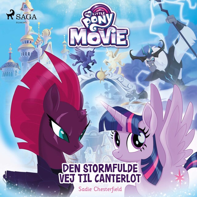 Bogomslag for My Little Pony - Den stormfulde vej til Canterlot