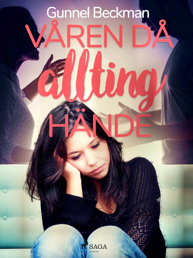 Book cover for Våren då allting hände