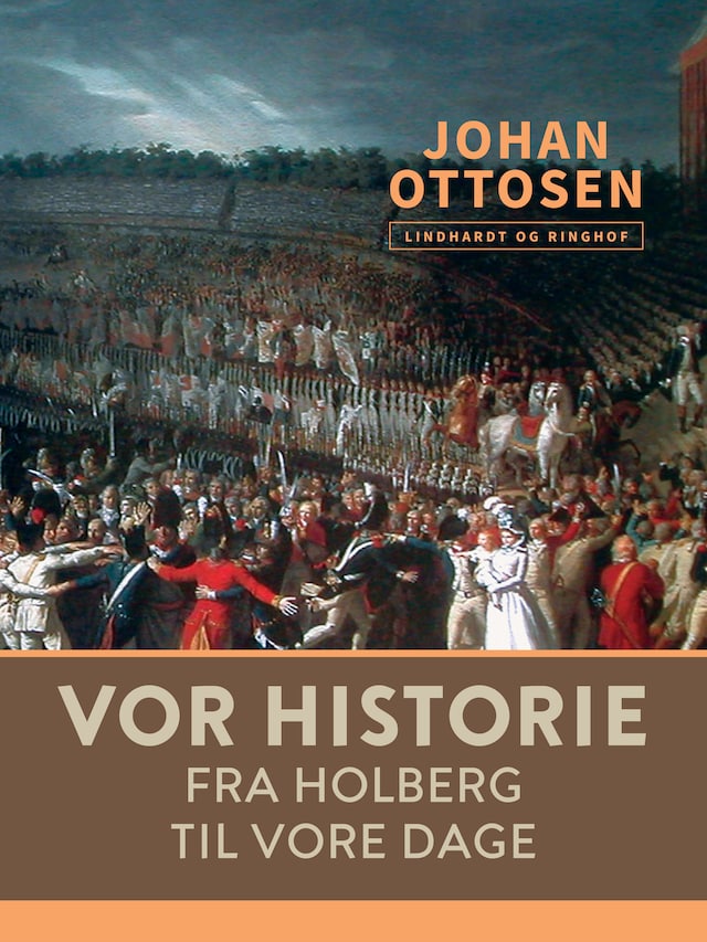 Buchcover für Vor historie. Fra Holberg til vore dage