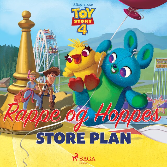 Bogomslag for Toy Story 4 - Rappe og Hoppes store plan