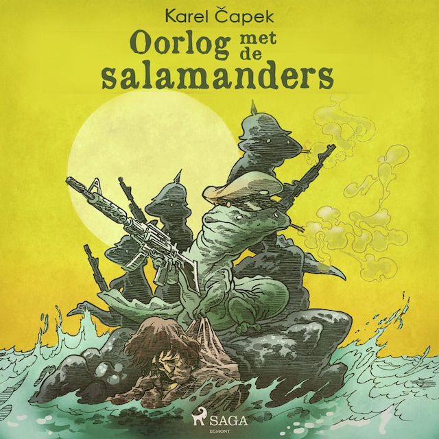 Copertina del libro per Oorlog met de salamanders