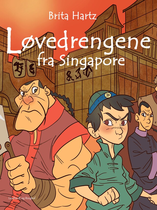 Bogomslag for Løvedrenge fra Singapore