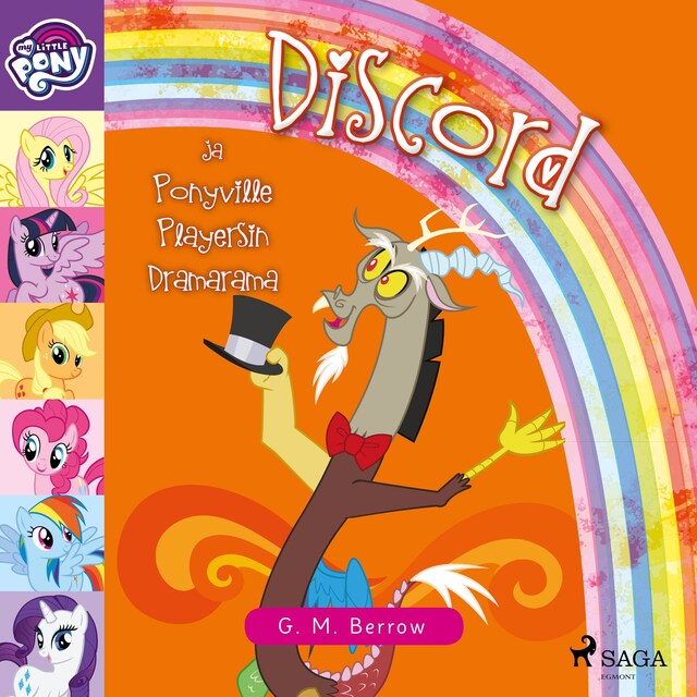 Couverture de livre pour My Little Pony - Discord ja Ponyville Playersin Dramarama