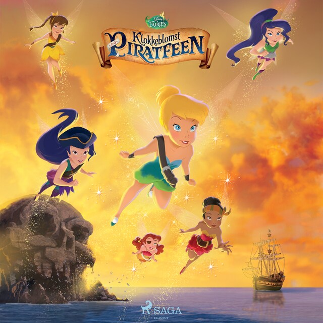 Bogomslag for Disney Fairies - Klokkeblomst og piratfeen