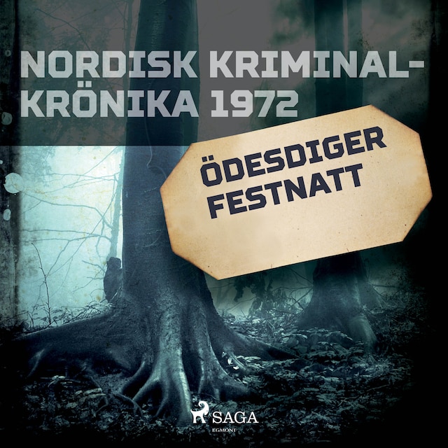 Book cover for Ödesdiger festnatt