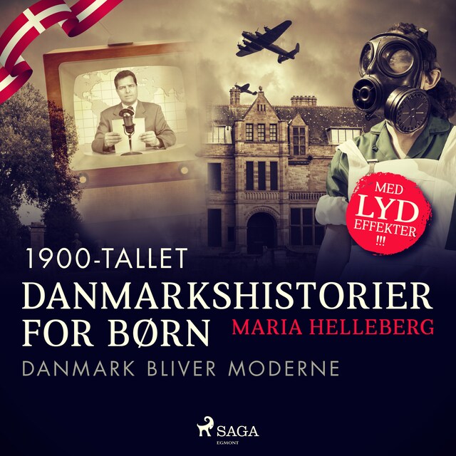 Bogomslag for Danmarkshistorier for børn (39) - 1900-tallet