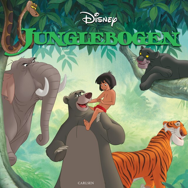 Bogomslag for Walt Disneys klassikere - Junglebogen