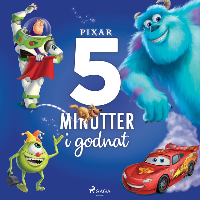 Bogomslag for Fem minutter i godnat - Pixar