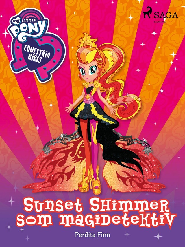 Bogomslag for My Little Pony - Equestria Girls - Sunset Shimmer som magidetektiv