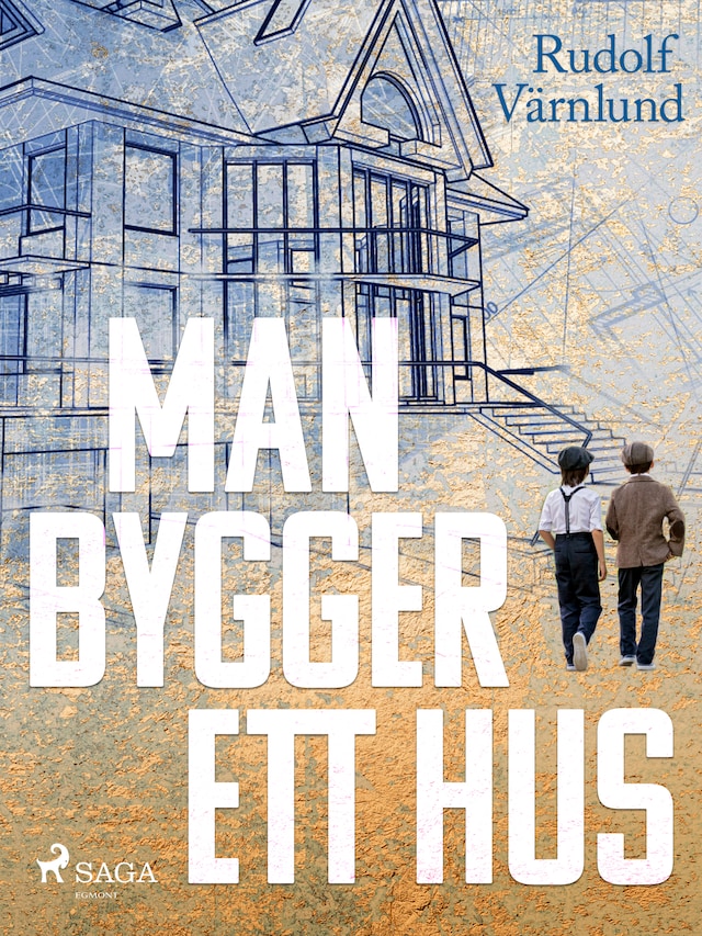 Book cover for Man bygger ett hus