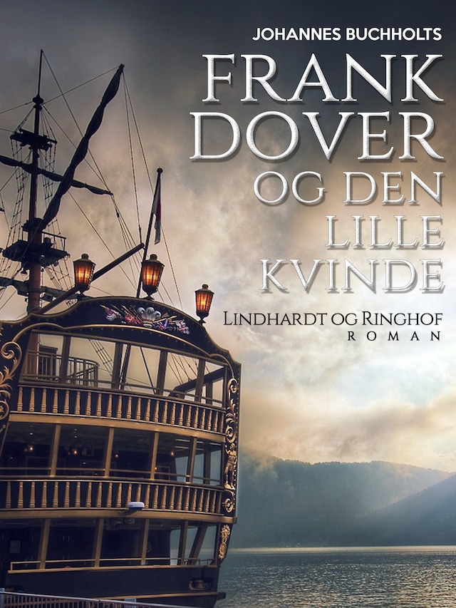 Book cover for Frank Dover og den lille kvinde