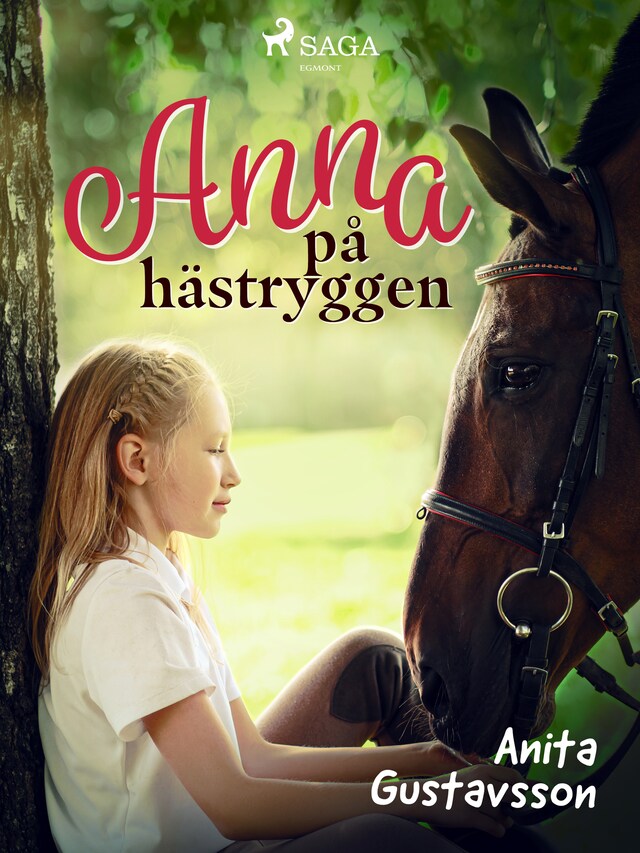 Boekomslag van Anna på hästryggen