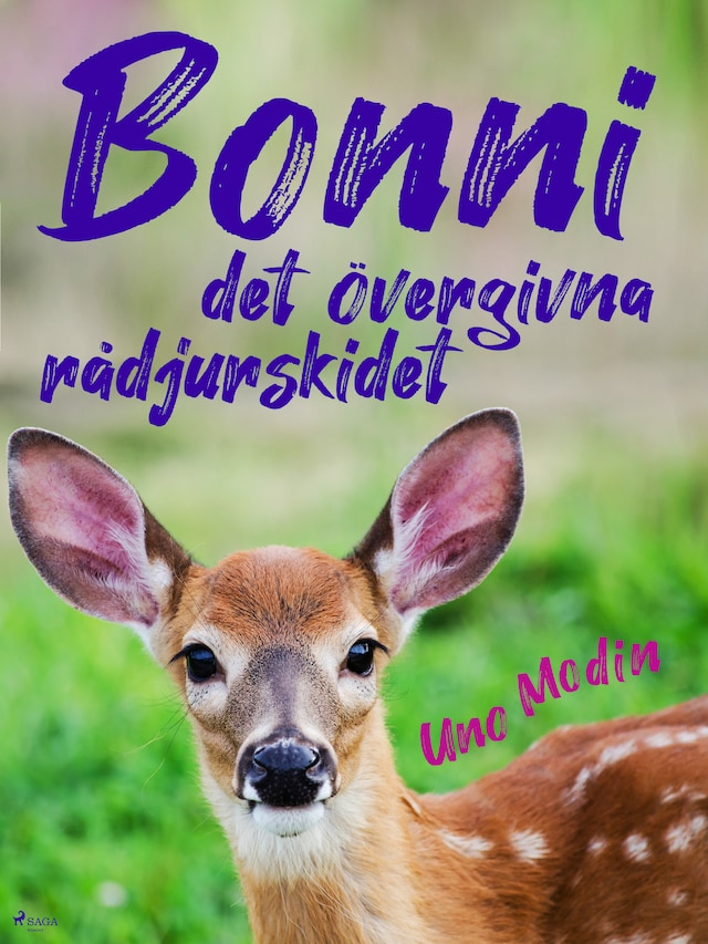 Book cover for Bonni, det övergivna rådjurskidet