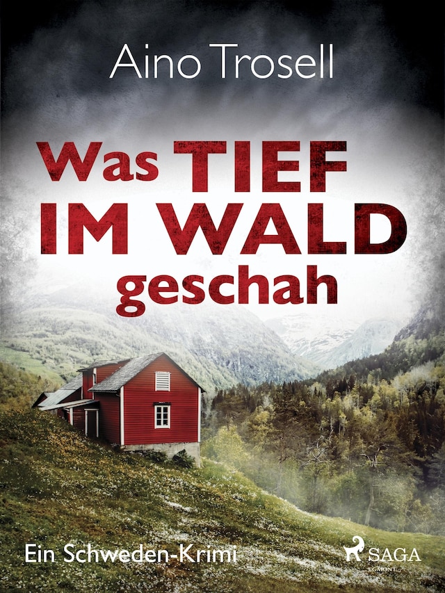 Couverture de livre pour Was tief im Wald geschah - Ein Schweden-Krimi