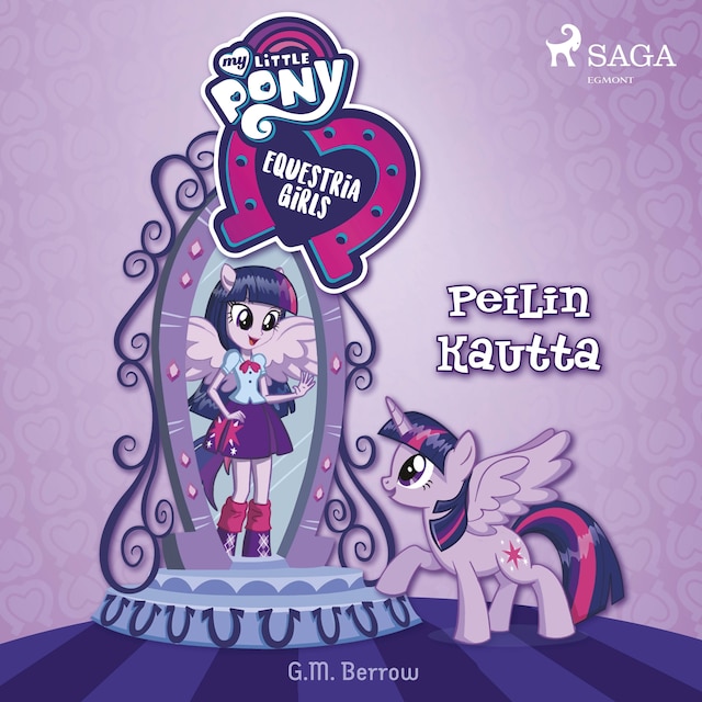 Book cover for My Little Pony - Equestria Girls – Peilin kautta