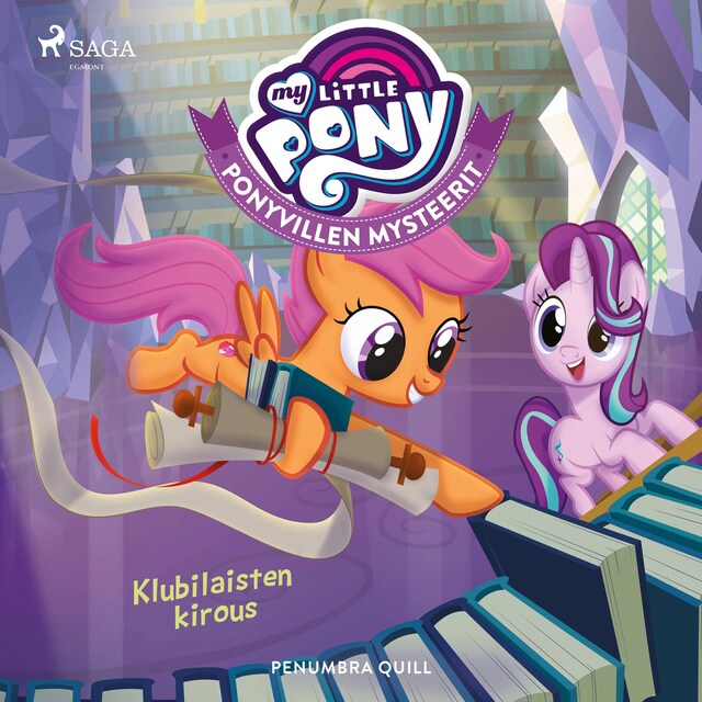 My Little Pony - Ponyvillen Mysteerit - Klubilaisten kirous Book cover for My Little Pony - Ponyvillen Mysteerit - Klubilaisten kirous