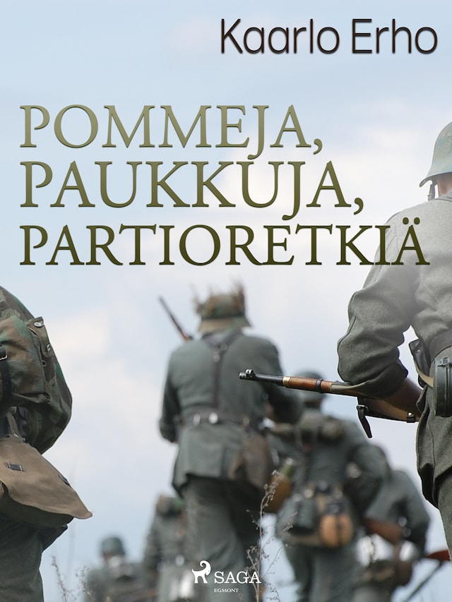 Book cover for Pommeja, paukkuja, partioretkiä