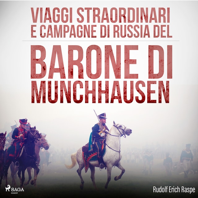 Boekomslag van Viaggi straordinari e campagne di Russia del Barone di Munchhausen