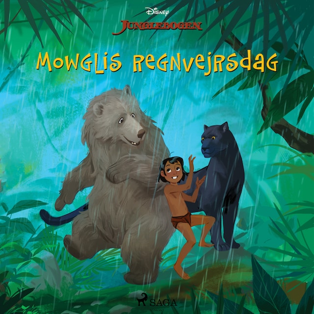 Bogomslag for Junglebogen - Mowglis regnvejrsdag