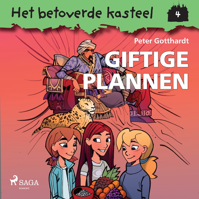 Copertina del libro per Het betoverde kasteel 4 - Giftige plannen