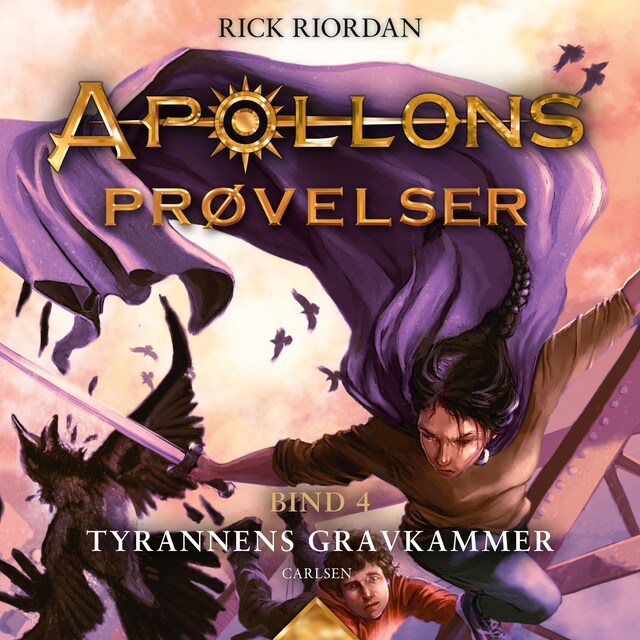 Buchcover für Apollons prøvelser (4) - Tyrannens gravkammer