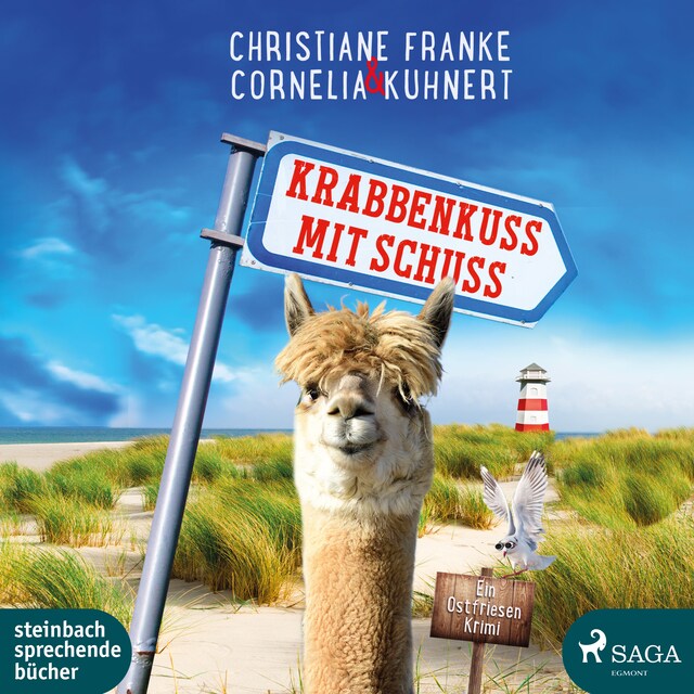 Portada de libro para Krabbenkuss mit Schuss - Ein Ostfriesen-Krimi (Henner, Rudi und Rosa 7)