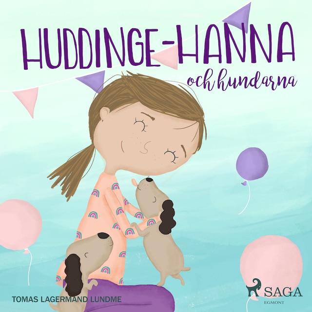 Boekomslag van Huddinge-Hanna och hundarna