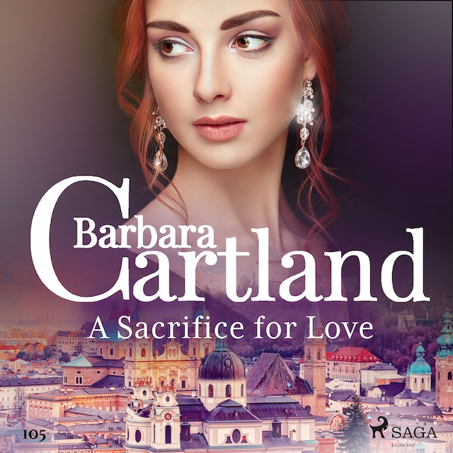 Kirjankansi teokselle A Sacrifice for Love (Barbara Cartland's Pink Collection 105)