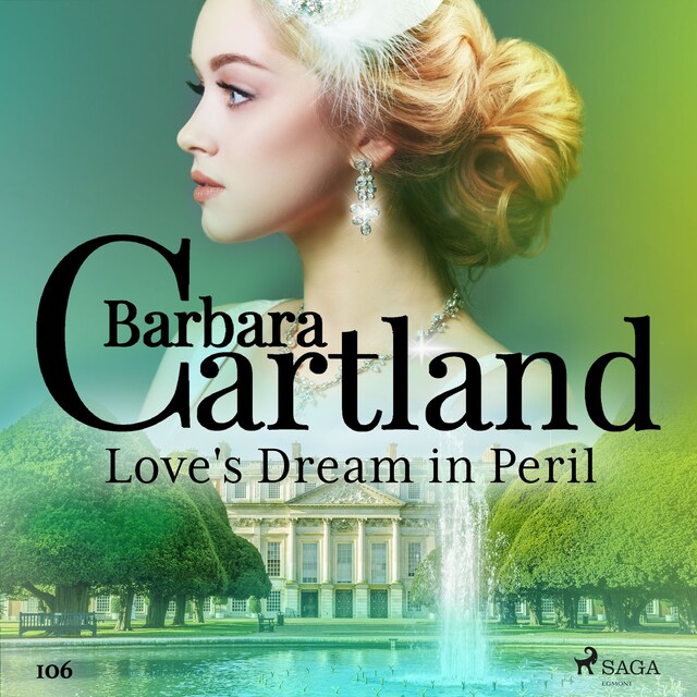 Kirjankansi teokselle Love's Dream in Peril (Barbara Cartland's Pink Collection 106)