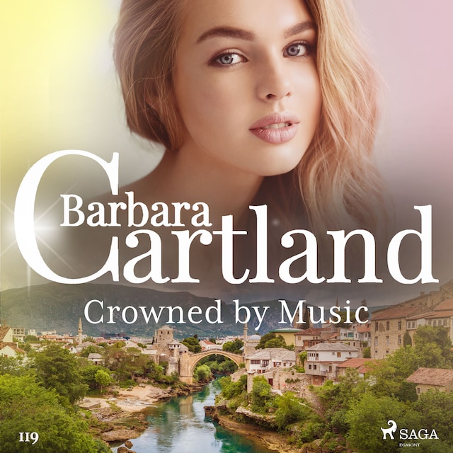 Book cover for Crowned by Music (Barbara Cartland’s Pink Collection 119)