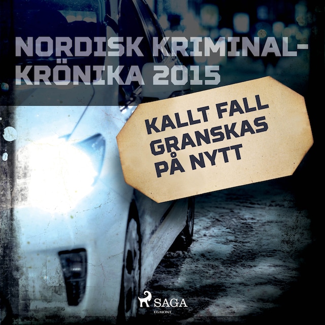 Book cover for Kallt fall granskas på nytt