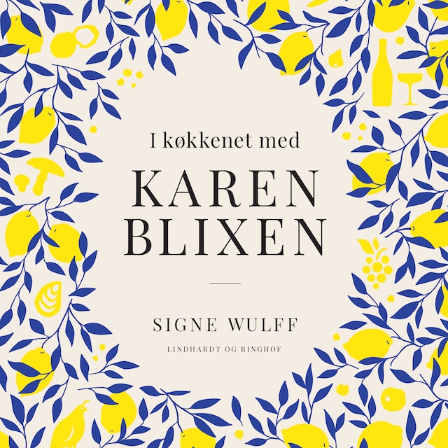 Okładka książki dla I køkkenet med Karen Blixen