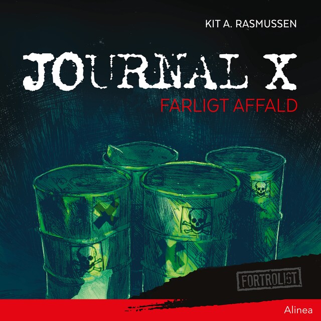 Bogomslag for Journal X - Farligt affald