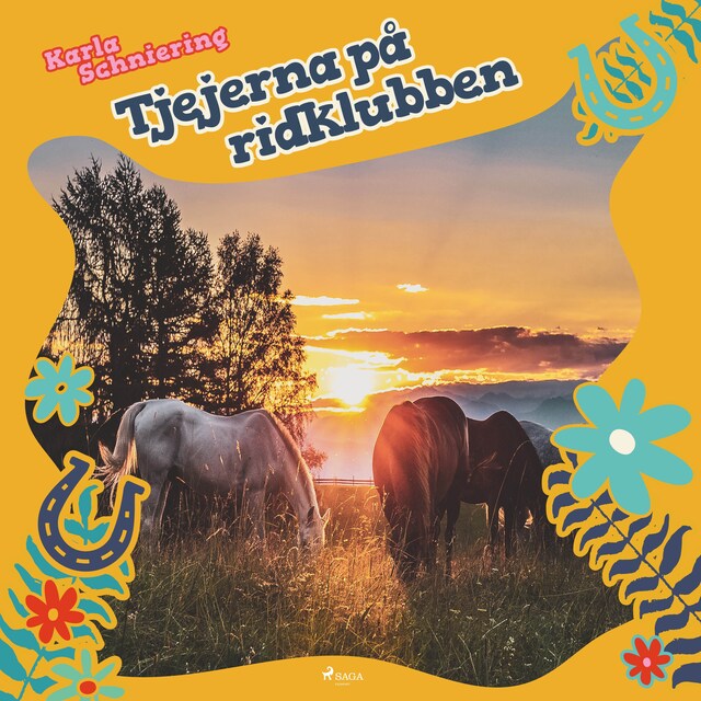 Book cover for Tjejerna på ridklubben