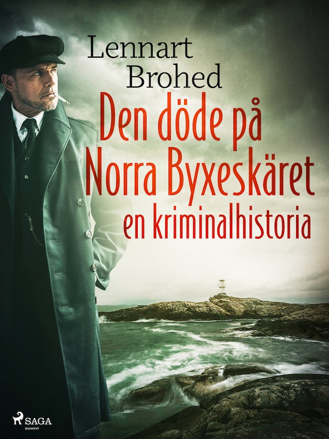 Book cover for Den döde på Norra Byxeskäret: en kriminalhistoria