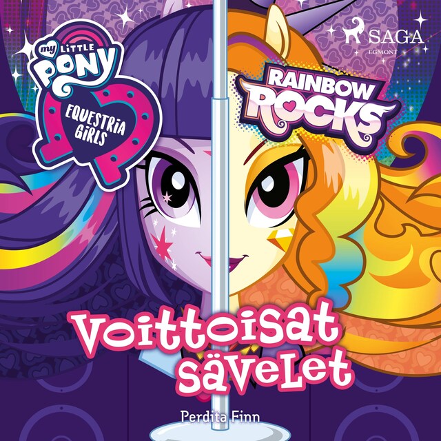 Book cover for My Little Pony - Equestria Girls - Voittoisat sävelet