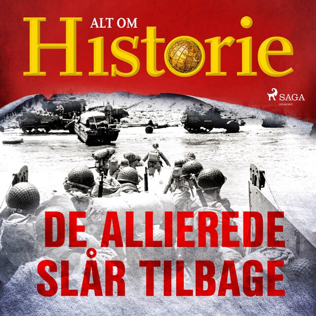 Book cover for De allierede slår tilbage