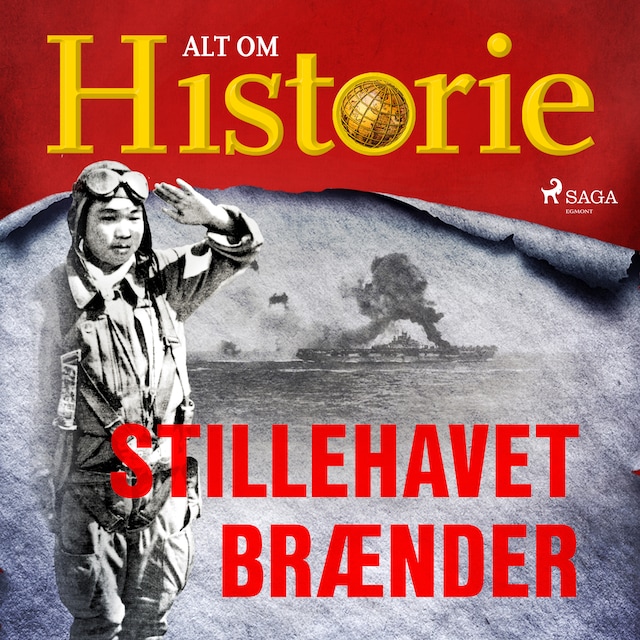 Okładka książki dla Stillehavet brænder