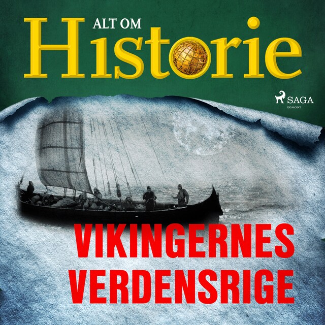 Kirjankansi teokselle Vikingernes verdensrige