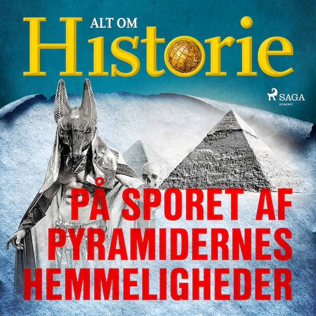 Okładka książki dla På sporet af pyramidernes hemmeligheder