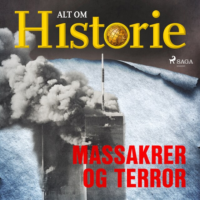 Book cover for Massakrer og terror