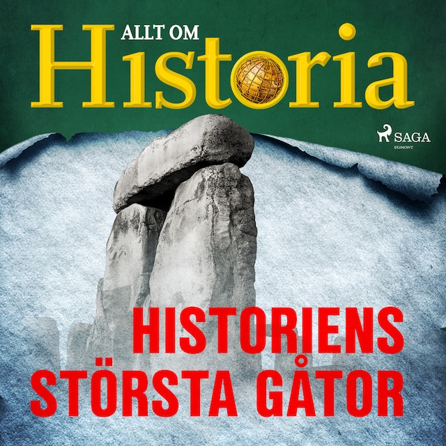 Book cover for Historiens största gåtor