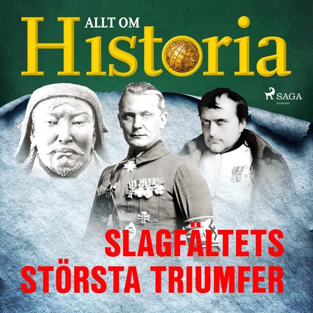 Couverture de livre pour Slagfältets största triumfer