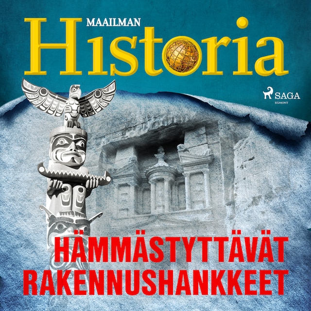 Book cover for Hämmästyttävät rakennushankkeet