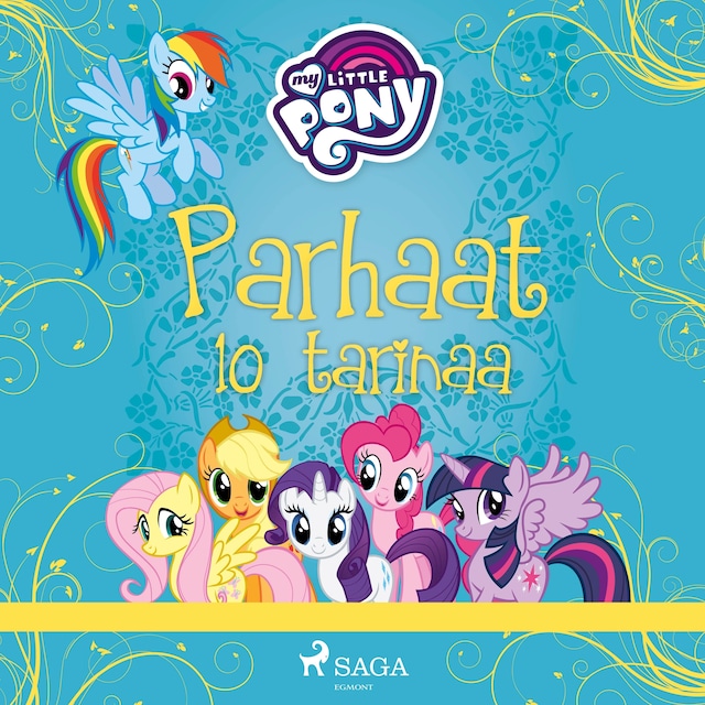 Book cover for My Little Pony - Parhaat 10 tarinaa