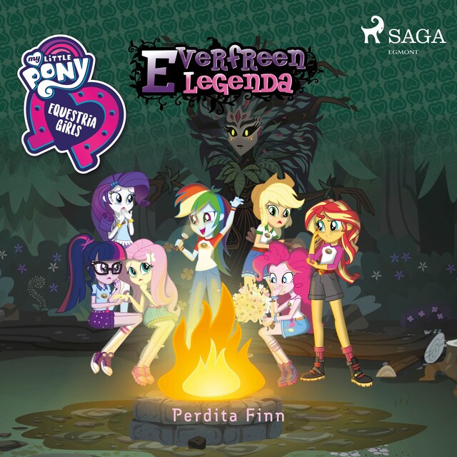 Book cover for My Little Pony - Equestria Girls - Everfreen legenda