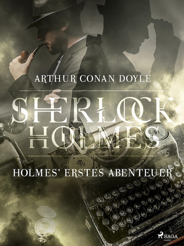 Buchcover für Holmes' erstes Abenteuer